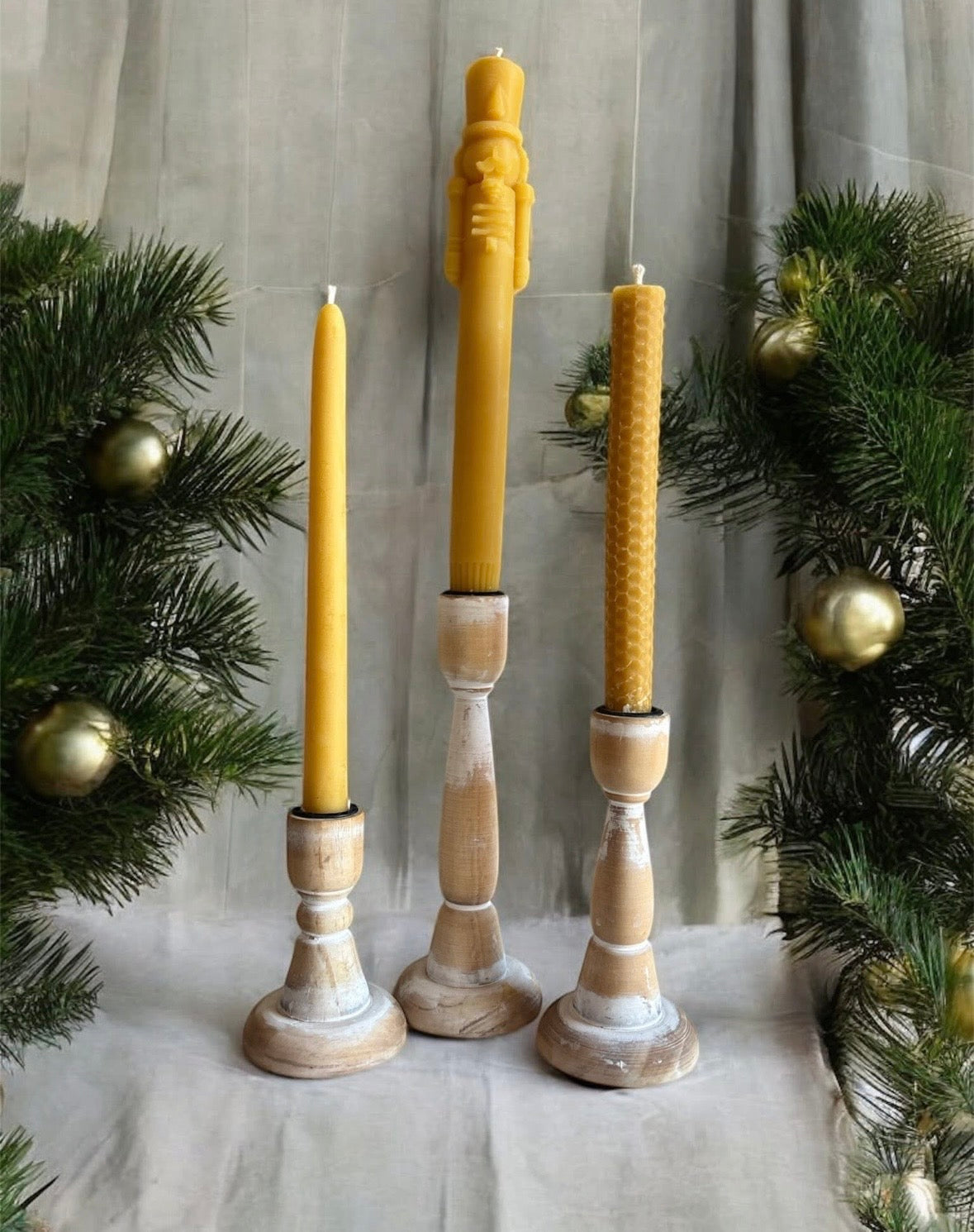 Pure Beeswax Tapers